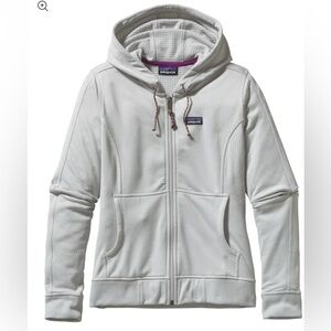 Patagonia Women’s Upslope Zip Up Hoodie Jacket Grey Size Medium